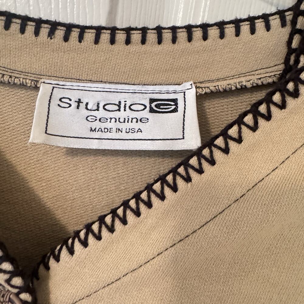 VTG 90’s Safari maxi dress Giraffe teacher resort wear Size M 2 piece knit - Picture 3 of 7